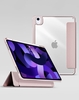 eSTUFF Boston Flip-Hülle für das Apple iPad 10. Generation,  10.9" - Pink/Clear (Bulk)