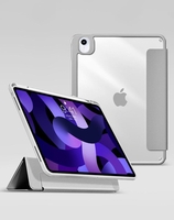 eSTUFF Boston Flip-Hülle für das Apple iPad Air der 4. & 5. Generation,  10.9" - Grey (Bulk)