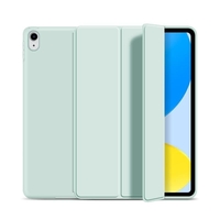 eSTUFF Denver Folio Case für das iPad der 10. Generation,  10.9" - Light Green (Bulk)