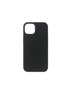 eSTUFF Madrid Silk-touch Silikon Case für das iPhone 14 - Black