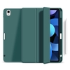 eSTUFF Miami Pencil Case für das iPad 10. Generation,  10.9" - Dark Green PU leather/Clear (Bulk)