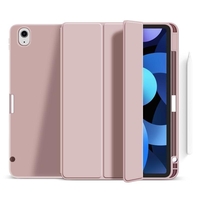 eSTUFF Miami Pencil Case für das iPad 10. Generation,  10.9" - Pink PU leather/Clear (Bulk)