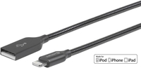 eSTUFF USB-C to Lightning Cable MFI - 1m,  Grau