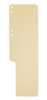 Exacompta Aktenschwänze Aktenschwänze chamois 10, 0 x 32, 0 cm beige
