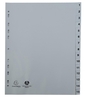 Exacompta Register Register A4 1-15tlg PP Grau Grau
