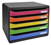 Exacompta Schubladenboxen Ablagebox Big-Box plus quer bt 308798D DIN A4 quer 35, 5 x 27, 0 x 27, 1 cm