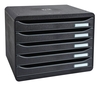 Exacompta Schubladenboxen Ablagebox Big-Box plus quer sz 308714D DIN A4 quer 35, 5 x 27, 0 x 27, 1 cm