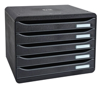 Exacompta Schubladenboxen Ablagebox Big-Box plus quer sz 308714D DIN A4 quer 35, 5 x 27, 0 x 27, 1 cm