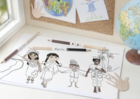 FABER-CASTELL Buntstifte 3 Buntstifte in Hautfarben Mehrfarbig