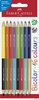 FABER-CASTELL Buntstifte 8 Buntstifte Bicolor Mehrfarbig