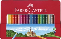 FABER-CASTELL Buntstifte Farbstifte 36er Metalletui Mehrfarbig