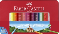 FABER-CASTELL Buntstifte Farbstifte 60er Metalletui Mehrfarbig