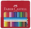 FABER-CASTELL Buntstifte Farbstifte Colour GRIP, 24er-P. Mehrfarbig
