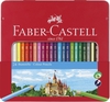 FABER-CASTELL Buntstifte Farbstifte hexagonal 24er Mehrfarbig