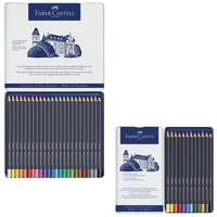FABER-CASTELL Buntstifte Farbstifte perm.Goldfaber, 12x Mehrfarbig