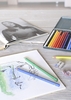 FABER-CASTELL Buntstifte Polychromos 24er Etui Mehrfarbig