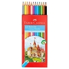 FABER-CASTELL CASTLE Buntstifte farbsortiert - 12 Stück