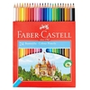 FABER-CASTELL CASTLE Buntstifte farbsortiert - 24 Stück