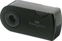 FABER-CASTELL Dosenspitzer doppelt Schwarz (schwarz)