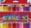 FABER-CASTELL Filzstifte Faber Doppelfasermaler 40er 1.0 + 3.0 + 5.0 mm Mehrfarbig