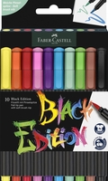 FABER-CASTELL Filzstifte Faber Filzstift Black Ed. 10er keine Herstellerangabe Mehrfarbig