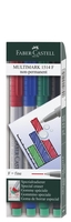 FABER-CASTELL Folienstifte Multimark 1514 F non-permanent 0.6 mm Mehrfarbig