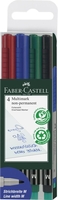 FABER-CASTELL Folienstifte Multimark 1526 M non-permanent 1.0 mm Mehrfarbig