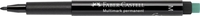 FABER-CASTELL Folienstifte Multimark M permanent 1.0 mm Schwarz