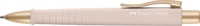 FABER-CASTELL Kugelschreiber Fab KS PolyBallUrban pale rose 0.7 mm Blau