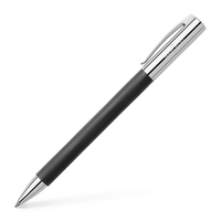 FABER-CASTELL Kugelschreiber FABER Ambition Edelharz schw. 0.6 mm Schwarz