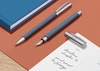 FABER-CASTELL Kugelschreiber Faber KS Ambition blau 0.8 mm Schwarz