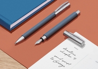 FABER-CASTELL Kugelschreiber Faber KS Ambition blau 0.8 mm Schwarz