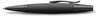 FABER-CASTELL Kugelschreiber Kugelschr. e-motion pure Black 0.6 mm Schwarz