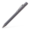 FABER-CASTELL Kugelschreiber Kugelschr. Grip Glam XB silv 0.7 mm Blau