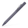 FABER-CASTELL Kugelschreiber Kugelschr.GRIP2010 dapple gray 0.4 mm Blau