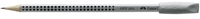FABER-CASTELL Radiergummis FABER Radierer Grip 2001,  2St. Grau