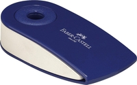 FABER-CASTELL Radiergummis Radierer Sleeve-Mini rot+blau weiß