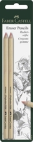 FABER-CASTELL Radierstifte Radierstift Perfection 2 St. weiß