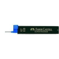 Faber-Castell SUPER-POLYMER Bleistiftminen HB 0, 7 mm - 12 Stück