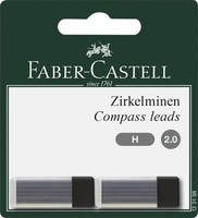 FABER-CASTELL Zirkelmine 2mm H 12 St. Zirkelminen H