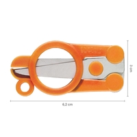 FISKARS® Scheren FISKARS Klappbare Schere 1Stk 11 cm orange