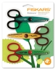 FISKARS® Scheren FISKARS Schere Sumpftiere3St. 13 cm 3 verschiedene Farben