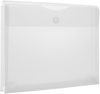 FolderSys Dokumententaschen DIN A4 quer transparent glatt 0.2 mm
