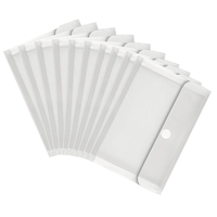 FolderSys Dokumententaschen DIN A4 transparent glatt 0, 20 mm - 10 Stück