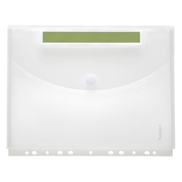FolderSys Dokumententaschen Index DIN A4 0.2 mm Transparent