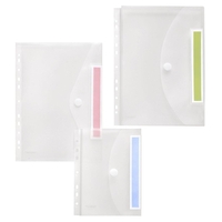 FolderSys Dokumententaschen Index DIN A4 0.2 mm Transparent
