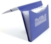 FolderSys Fächermappe Fächermappen, 7 Fächer,  blau DIN A4 7-Fach Blau