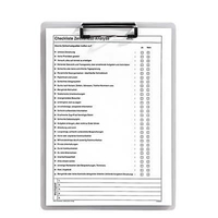 FolderSys Klemmbrett DIN A4 transparent
