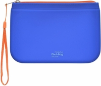 FolderSys Reißverschlussbeutel FolderSys Reißverschl.-b.A6 bu 16.5 cm x 12 cm blau