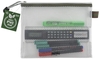 FolderSys Reißverschlussbeutel Reißverschlussb. B6, PVC frei 22 cm x 17.3 cm transparent